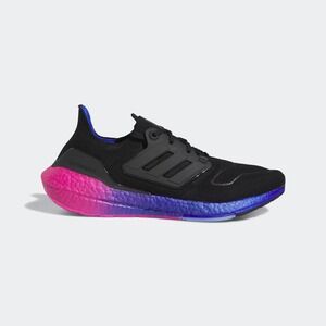 Adidas Shoes UltraBoost 22 Lace Up Men's Size‎ 6.5 Black Lucid Blue Gradient